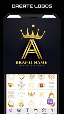 Logo Maker  Logo Designer android App screenshot 4